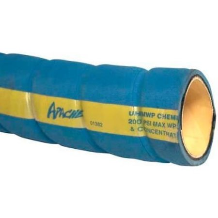 APACHE 1" Dia. Blue UHMW Chemical Hose, 20 Feet 12096001-20-Feet